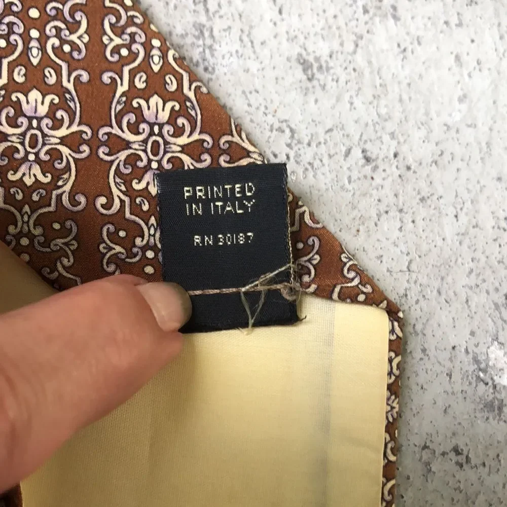 Vintage YSL Silk tie